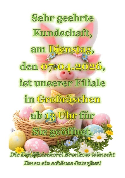 Ostern Großräschen 2026